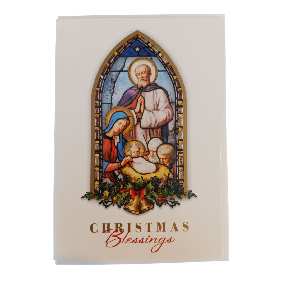 Christmas Card: Stained Glass 3