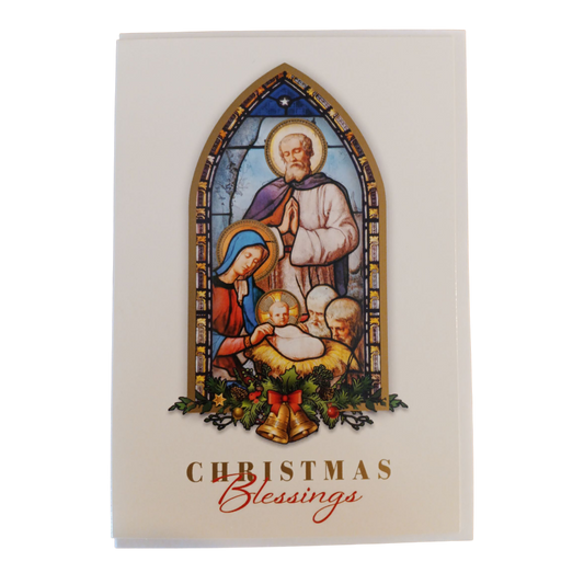 Christmas Card: Stained Glass 3