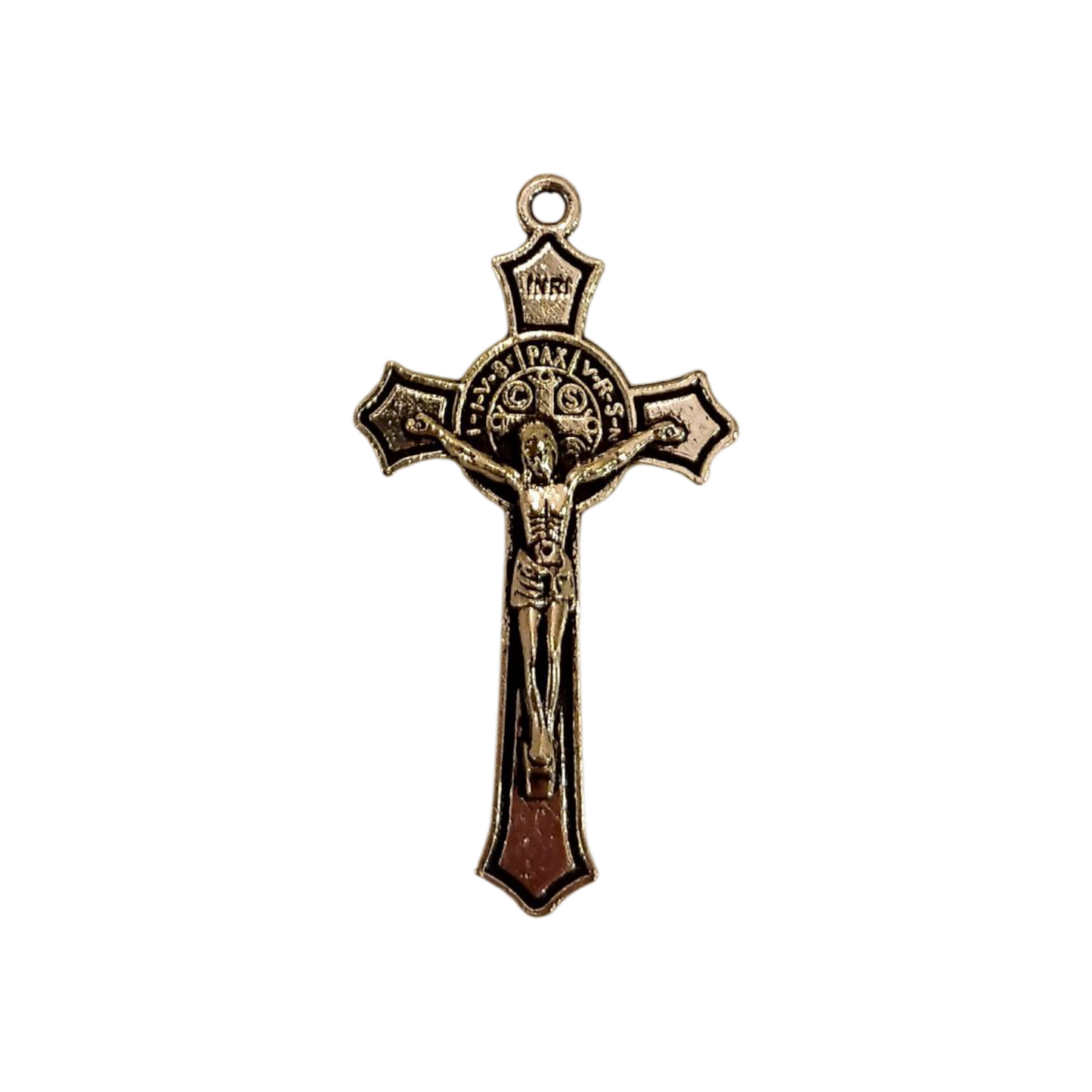 Small Metal St. Benedict Crucifix