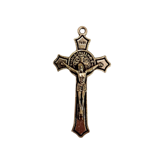 Small Metal St. Benedict Crucifix
