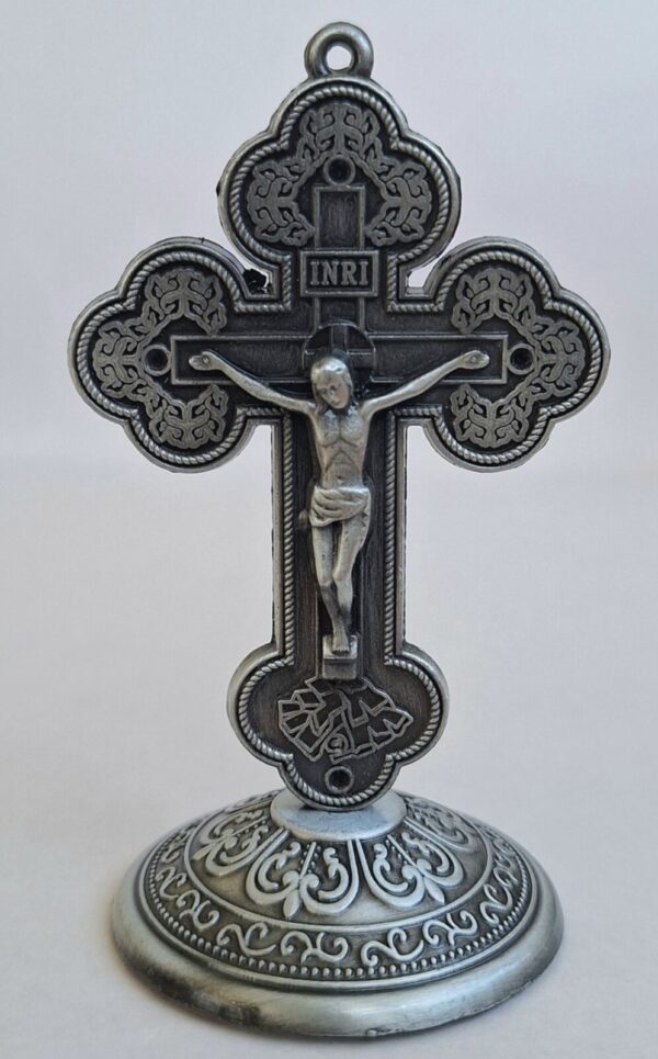 Standing Crucifix – Silver 8.5cm