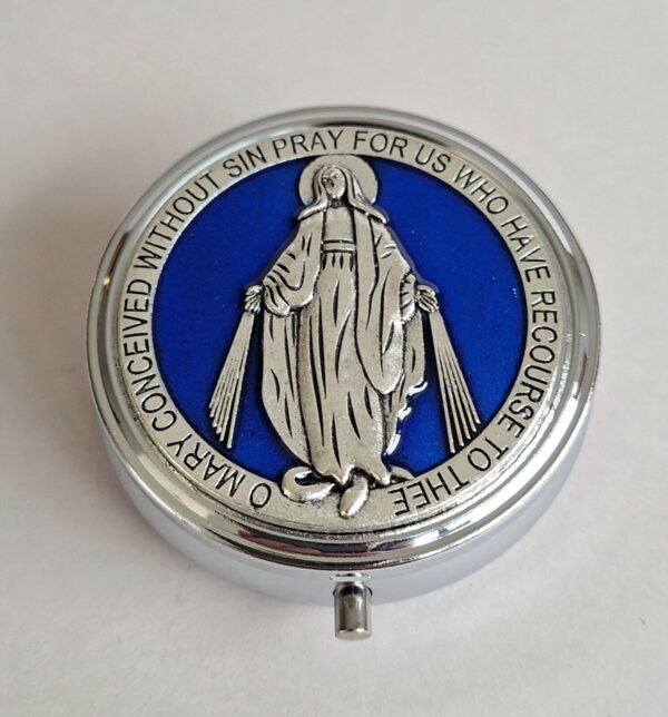 Rosary Tin: Miraculous Medal Cover