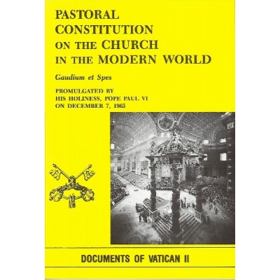 Pastoral Constitution on the Church(Gaudium et Spes)