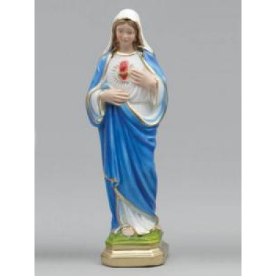 Statue: Sacred Heart of Mary Plaster