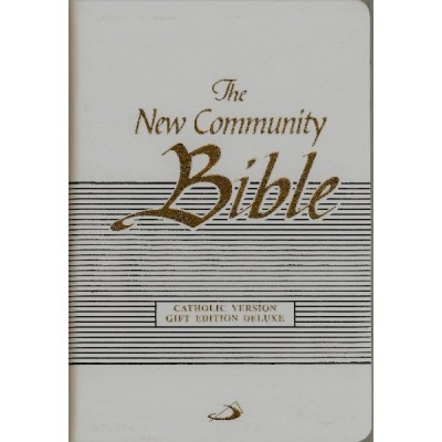New Community Bible Gift Ed Deluxe White