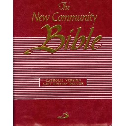 New Community Bible Gift Ed Deluxe Red
