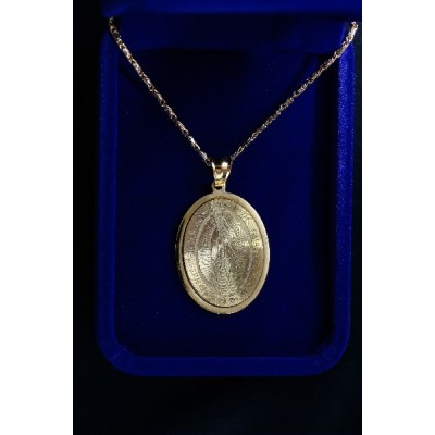 Our Lady of Guadalupe Gold pendant & chain