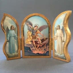 St Michael the Archangel Tryptch St Michael the Archangel Tryptch