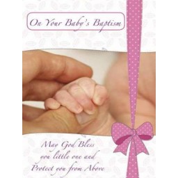 Card:Baptism Girl
