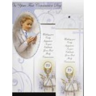 Communion Boy with Bookmark