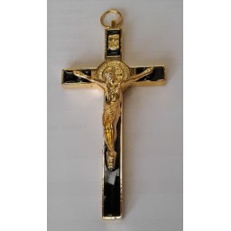 Crucifix St Benedict Black 11cm Crucifix St Benedict Black 11cm