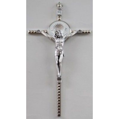 Silver Crucifix 17cm