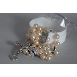 Pearl/Crystal Rosary