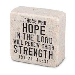 Scripture Stone: Hope