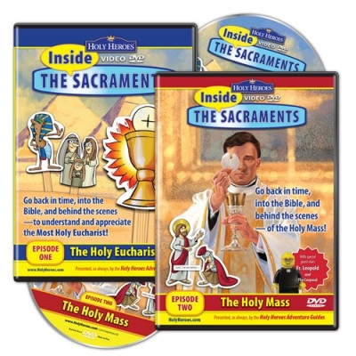 Inside the Sacraments:The Holy Mass & Holy Eucharist 2 DVD S