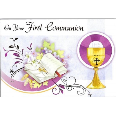 Post a Plaque:First Communion Girl