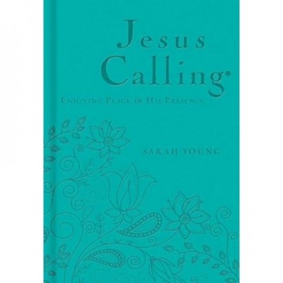 Jesus Calling 365 Devotional Teal Leatherette