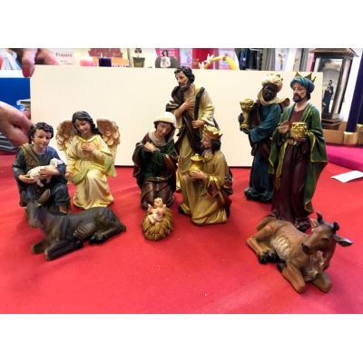 Nativity Set 12 Pieces 20cm