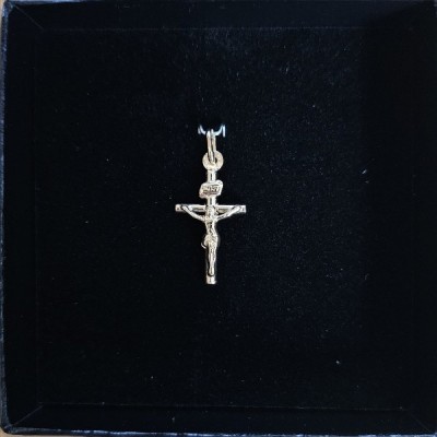 Crucifix 9ct Gold Hollow 20mm
