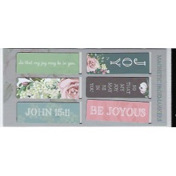 Magnetic Pagemarker That My Joy May Be In You Magnetic Pagemarker That My Joy May Be In You