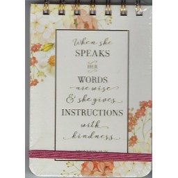 Notepad Wirebound When She Speaks Notepad Wirebound When She Speaks