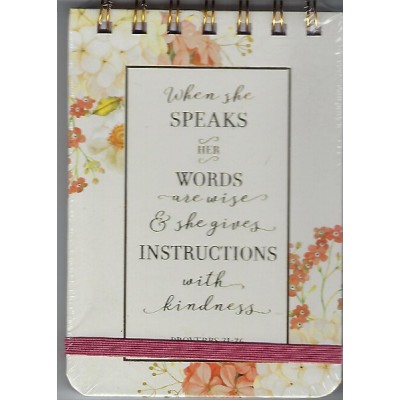 Notepad Wirebound When She Speaks