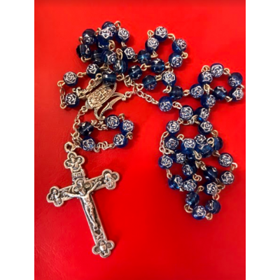 Blue Rose Rosary