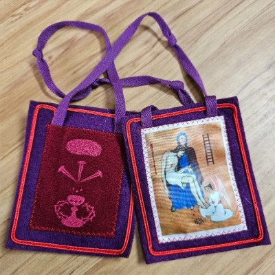 Purple Scapular of Protection