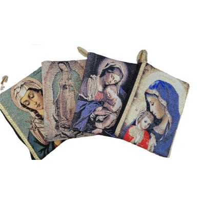 Tapestry Rosary Purse