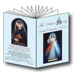 Divine Mercy Pocket Calendar 2024