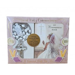 Gift Set: First Holy Communion Gift Set - Girl Gift Set: First Holy Communion Gift Set - Girl