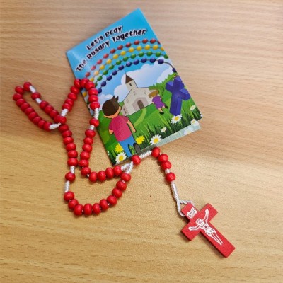 Wood Rosary Assorted Colours