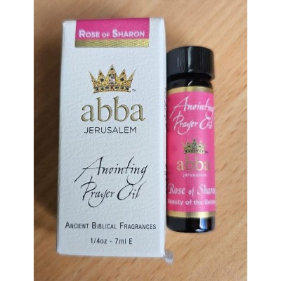 Anointing Oil Rose of Sharon 7ml Boxed