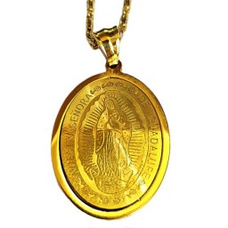 OUR LADY OF GUADALUPE GOLD 4.5cm