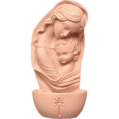 Holy Water Font Mother & Child
