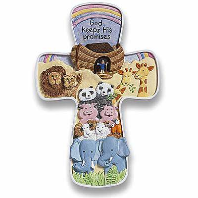 Resin Cross: Noah's Ark