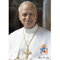 Pope Leo XIV - A4 Print - White