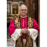 Pope Leo XIV - A3 Print - Red